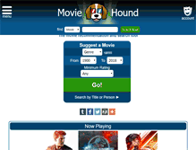 Tablet Screenshot of moviehound.com